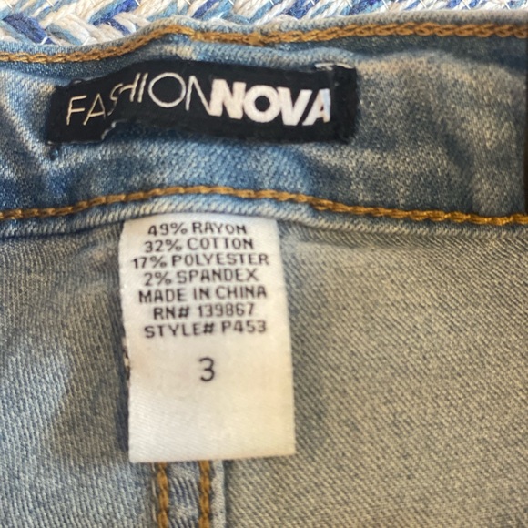 NWT Fashion Nova Classic Extreme Stretch Skinny Jeans - Picture 5 of 9